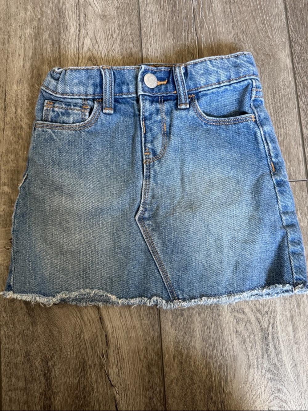 Old Navy Light Blue Denim Mini Skirt